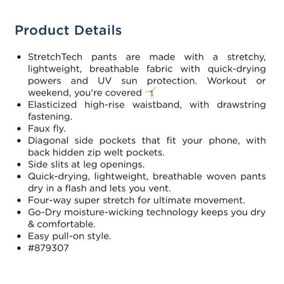 Old Navy Women’s High-Waisted StretchTech Cropped Tapered Pants Size 4X‎ - Picture 6 of 8